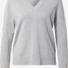 S.Oliver Pulls Maille Fine Pull-over Femme Gris Chiné -S.Oliver Boutique c730a868237b3cb5522fdda0401408e9