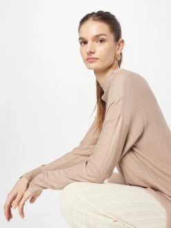 S.Oliver BLACK LABEL Pulls Maille Fine Pull-over Femme Beige Foncé -S.Oliver Boutique c894418f4ee4f737020e784ad79406a7