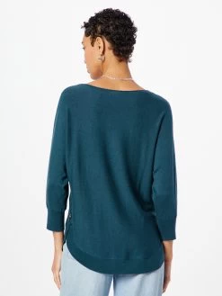 QS By S.Oliver Pulls Basiques Pull-over Femme Bleu -S.Oliver Boutique c9890a20e39e66400e3b879d4fd4a145
