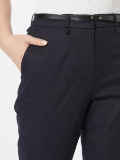 S.Oliver BLACK LABEL Chinos Regular Pantalon Chino Femme Bleu Marine -S.Oliver Boutique ca365f1df1db661da9b82b18e0e38682