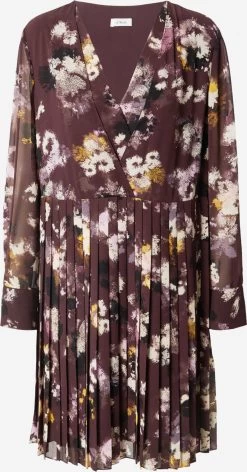 S.Oliver BLACK LABEL Mini-robes Robe Femme Brun Foncé