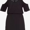 S.Oliver Robes Dété Robe D’été Femme Noir -S.Oliver Boutique cbaf9fbdd4f2ca5bc1dbfd92453a4061