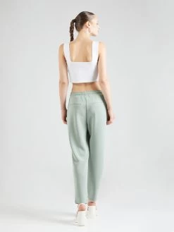 S.Oliver Pantalons En Toile Effilé Pantalon Femme Vert Pastel -S.Oliver Boutique cc2842ef77b9151567093e79f15dae34