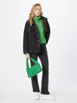 QS By S.Oliver Pulls à Col Roulé Pull-over Femme Vert -S.Oliver Boutique d270fb44d542783822feb26651426fca