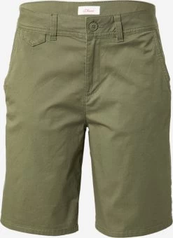 S.Oliver Shorts Regular Pantalon Chino Femme Kaki