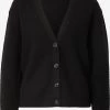 S.Oliver Gilets Cardigan Femme Noir 2 S.Oliver Gilets Cardigan Femme Noir -S.Oliver Boutique d58f94ad95d98f70ac08b607745116db