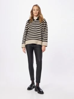 QS By S.Oliver Pantalons En Cuir Skinny Pantalon Sadie Femme Noir -S.Oliver Boutique db54f5fbd9b236a62cd0c47e32800558