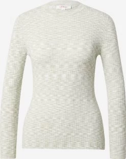 S.Oliver Pulls Pull-over Femme Vert Clair