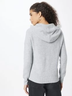 S.Oliver Pulls à Capuche Pull-over Femme Gris Clair -S.Oliver Boutique e2d298f10185e3a51227dce72e243fc2