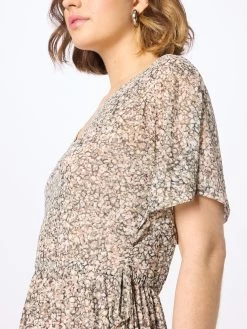 S.Oliver Robes Midi Robe Femme Beige -S.Oliver Boutique e38b5e4c5d352bdd416a0bddf30c6fe8