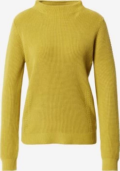 S.Oliver Pulls Basiques Pull-over Femme Citron