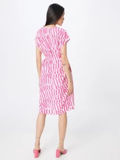 S.Oliver BLACK LABEL Robes Fluides Robe-chemise Femme Rose -S.Oliver Boutique e61a6e1373257bb7f7da93e222c1e810