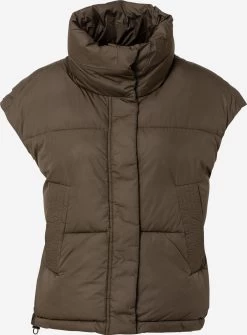 S.Oliver Vestes Sans Manches Gilet Femme Kaki