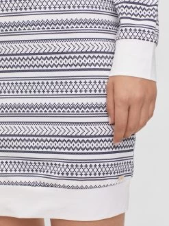 S.Oliver Mini-robes Robe Femme Bleu / Blanc -S.Oliver Boutique e88bc2a49aee12532961cfe86a4d7046