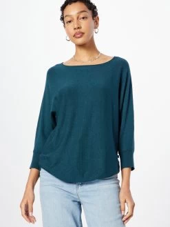 QS By S.Oliver Pulls Basiques Pull-over Femme Bleu -S.Oliver Boutique e8f95172f010535c0a84ec11644a3f34