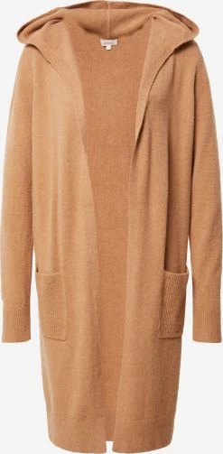 S.Oliver Gilets Cardigan Femme Camel