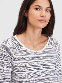 S.Oliver Mini-robes Robe Femme Bleu / Blanc -S.Oliver Boutique f2998e173fbd4eb9772b2037817f79d9