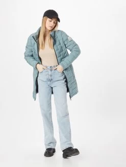 S.Oliver Manteaux Courts Manteau D’hiver Femme Bleu -S.Oliver Boutique f4b766fb9ecd42e34771ca45f098f1ac