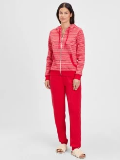 S.Oliver Pantalons De Survêtement Effilé Pantalon Femme Rouge Cerise -S.Oliver Boutique f9f0bc5c12ca4a8d81e34540041f2e30