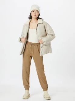 S.Oliver Pantalons En Toile Effilé Pantalon Femme Marron -S.Oliver Boutique fa7e4769027dc509fcfc58303c0063e0