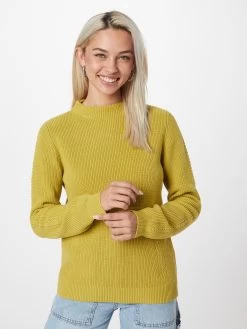 S.Oliver Pulls Basiques Pull-over Femme Citron -S.Oliver Boutique fc54dd342505946f4c9d8f3267f3e5b9