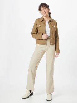 S.Oliver Vestes En Jean Veste Mi-saison Femme Marron -S.Oliver Boutique fcd3803a4039f7f7e5a64098a2b4eb74