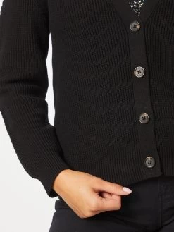 S.Oliver Gilets Cardigan Femme Noir -S.Oliver Boutique fe188273704aade12abb636d9c387452