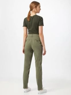 S.Oliver Chinos Regular Pantalon Chino Femme Kaki -S.Oliver Boutique fe218e4781ce31a1be7082bc66c01b3b