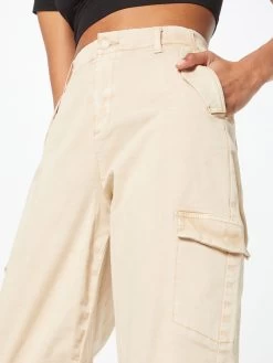 S.Oliver Pantalons Cargo Effilé Pantalon Cargo Femme Beige -S.Oliver Boutique fe581a0db921858f80b0b3aaff0f3a95